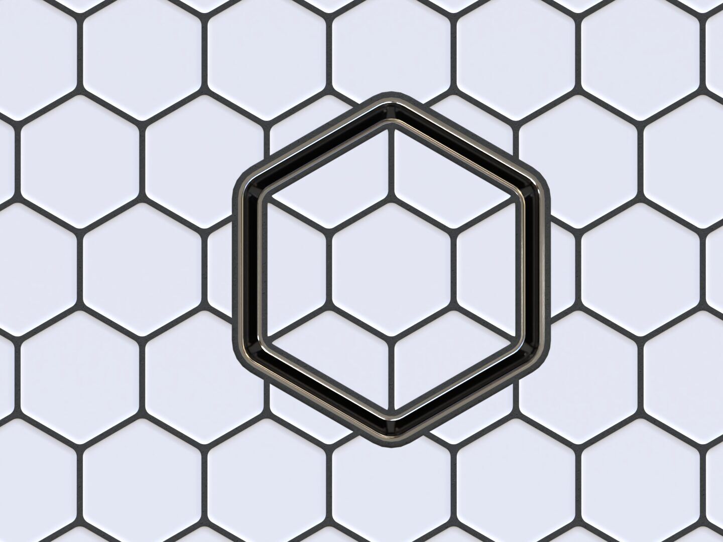 Ebbe Hex - Tile-In Hex Drain - Brushed Nickel - Image 6