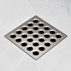 Brushed Nickel - PRO Drain Cover