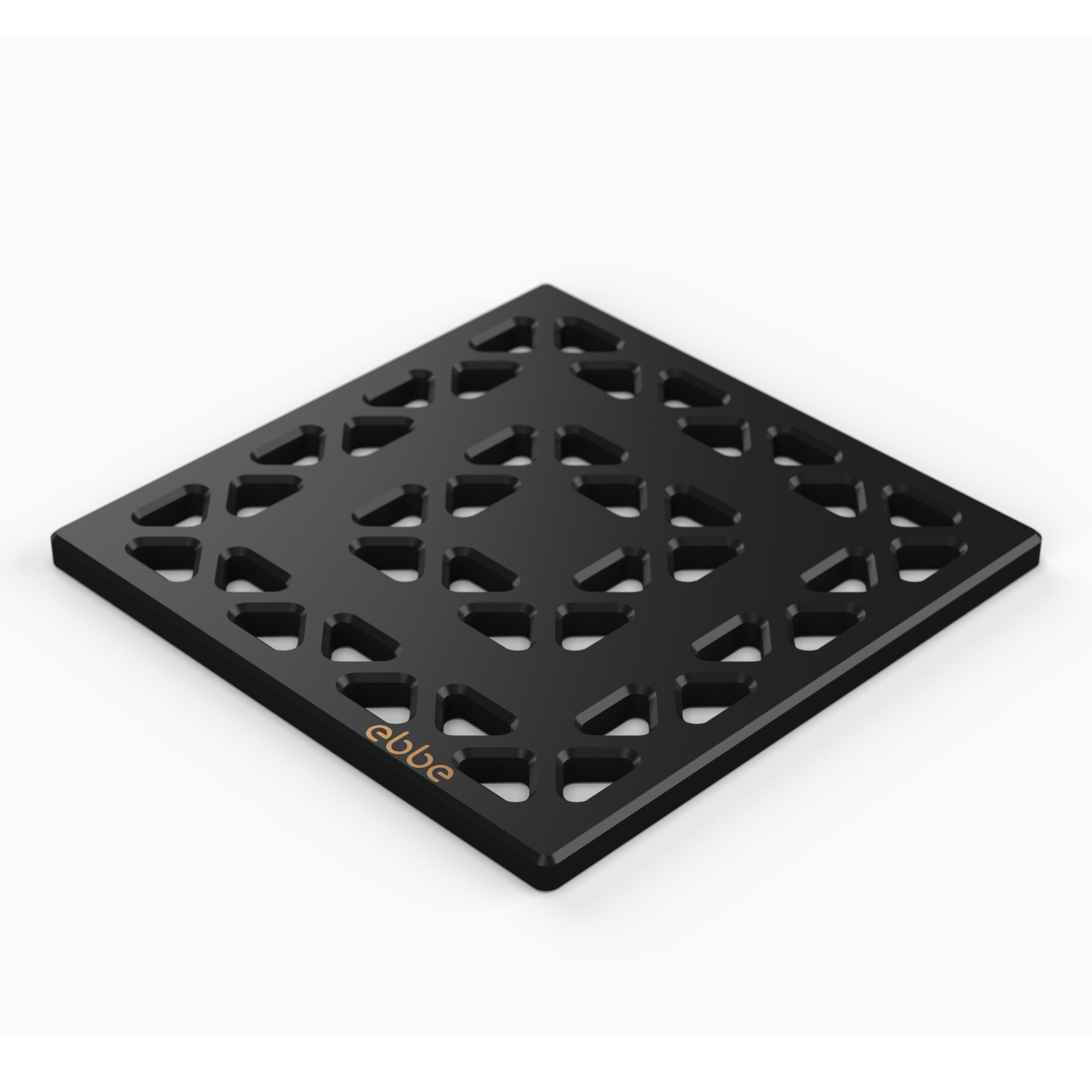 LATTICE - Matte Black - Unique Drain Cover