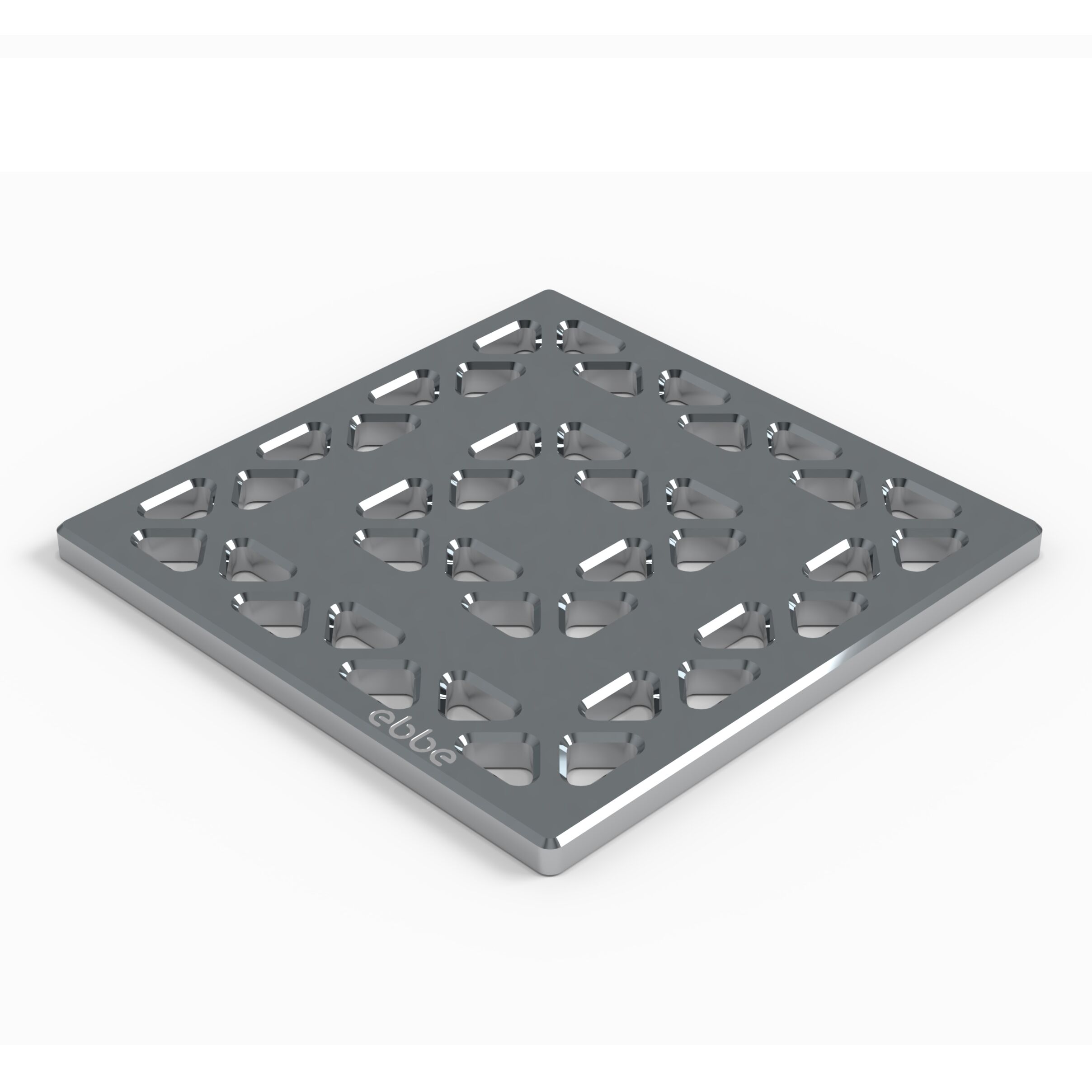 LATTICE - Polished Chrome - Unique Drain Cover