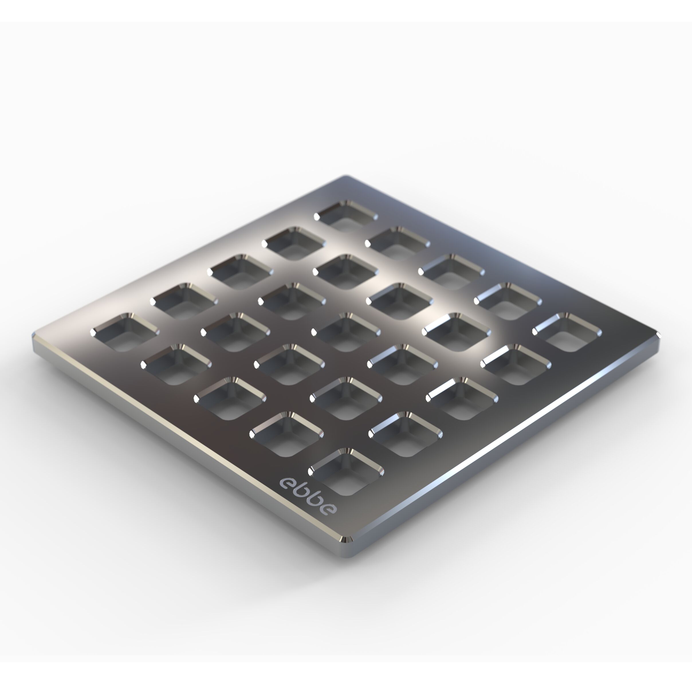 GRATE DEAL - QUADRA - Polished Chrome