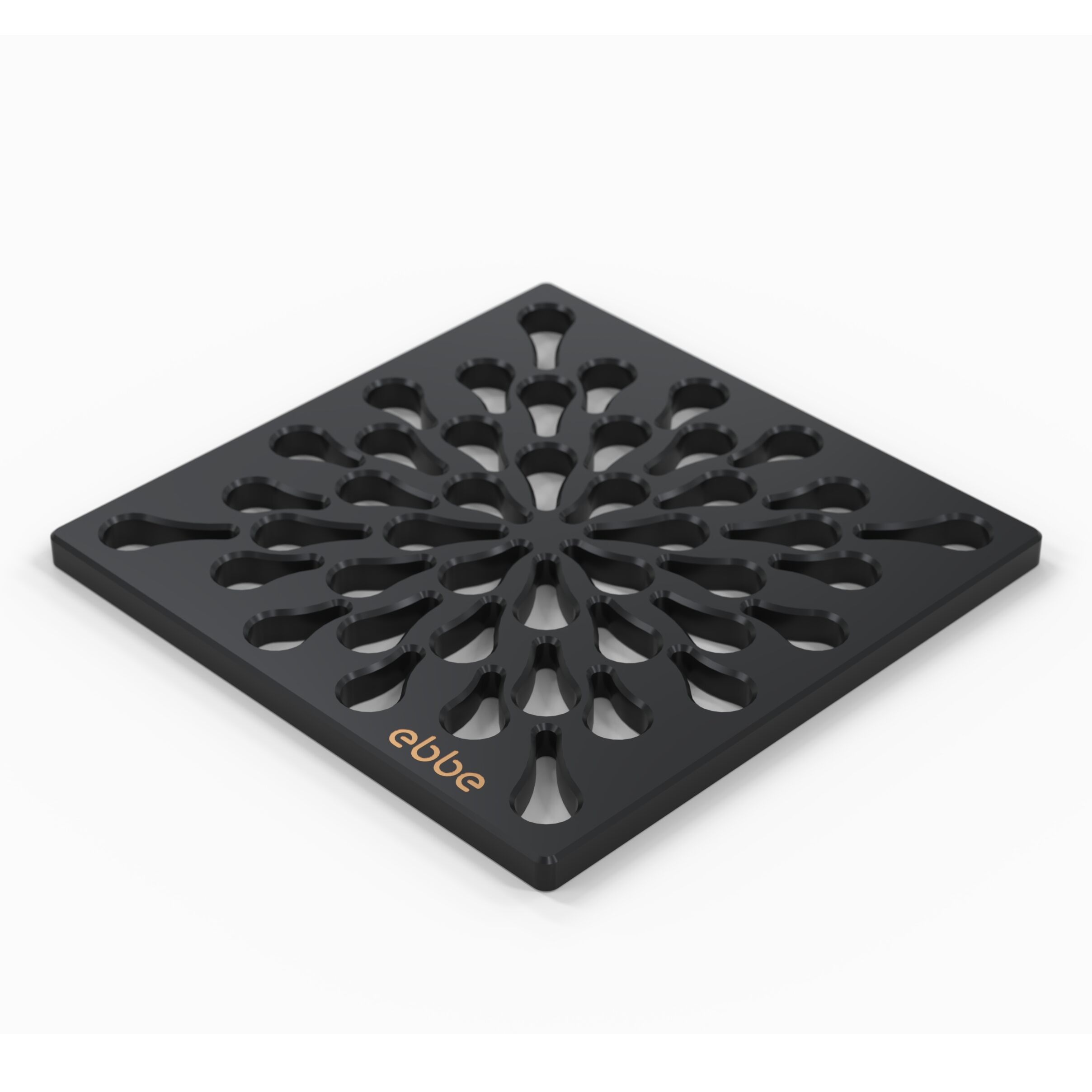 SPLASH - Matte Black - Unique Drain Cover