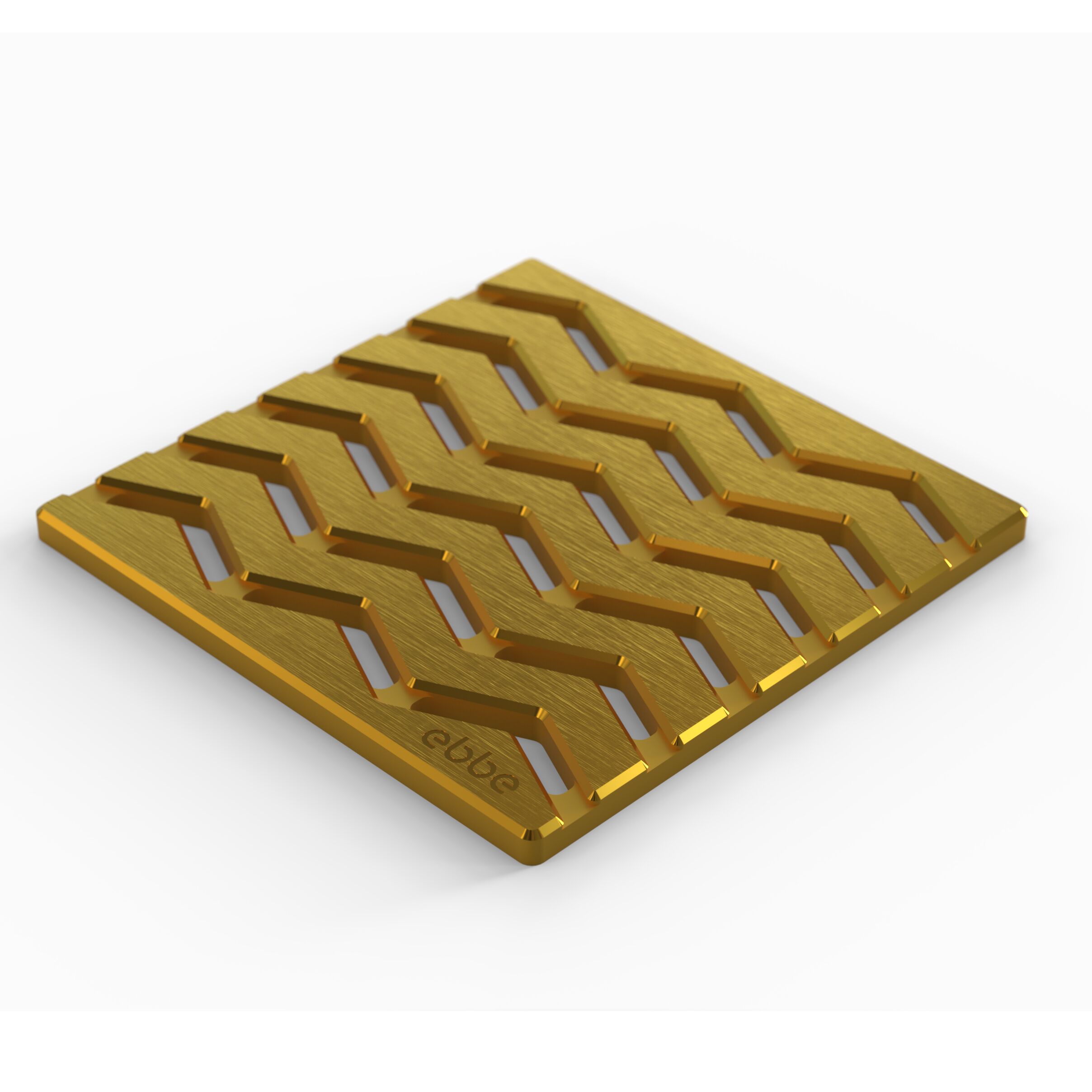 TREND - Brushed Gold - Unique Drain Cover